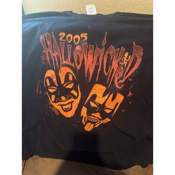 2005 insane clown posse concert tour shirt hallowicked black sz 3XL - Picture 3 of 8